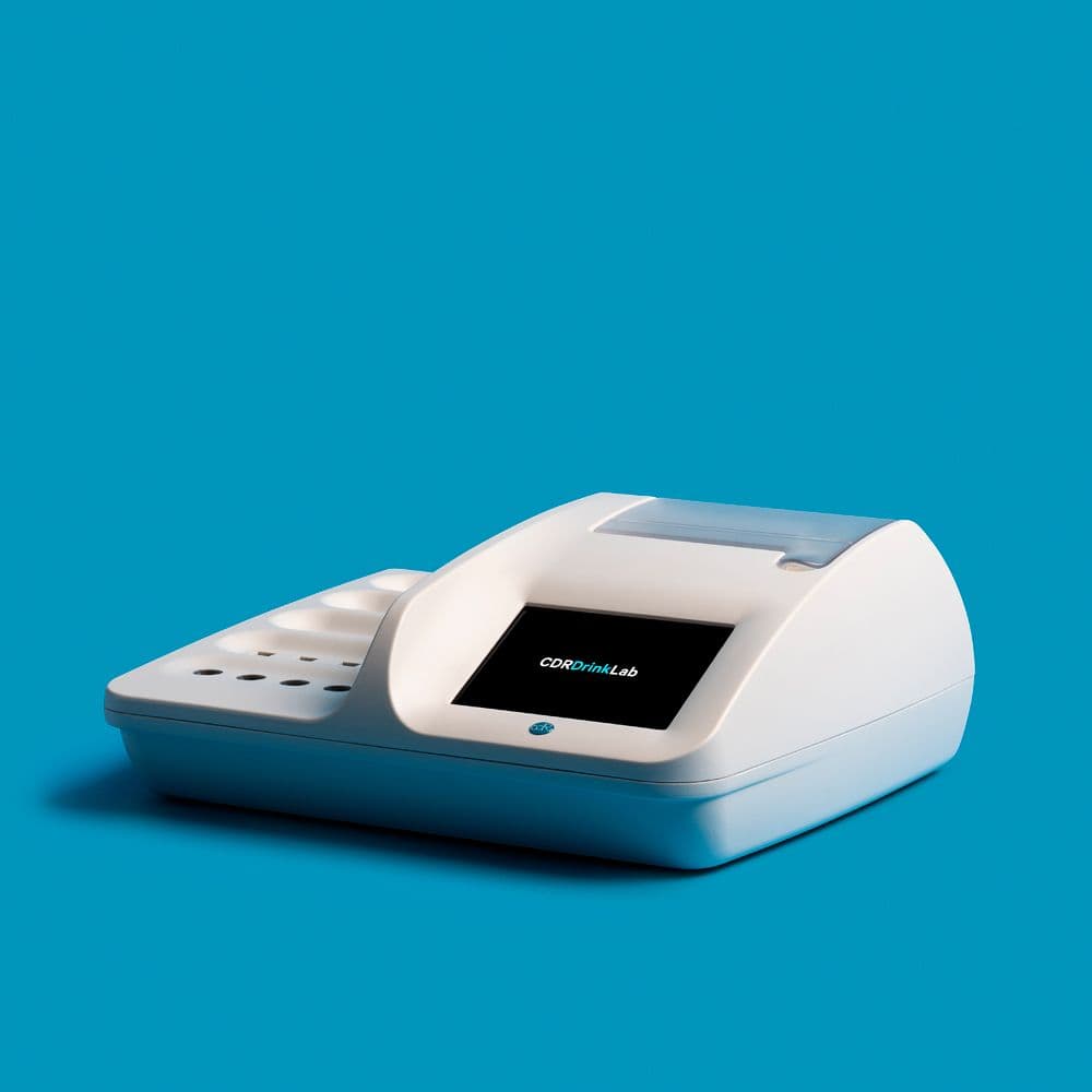 CDR DrinkLab is a quick, reliable and easy analysis system for the quality and process control of the beverage sector