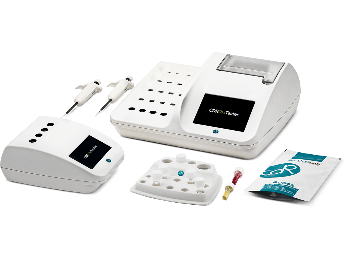 CDR OxiTester the analyzer of olive oil designed to be used at the olive oil mill